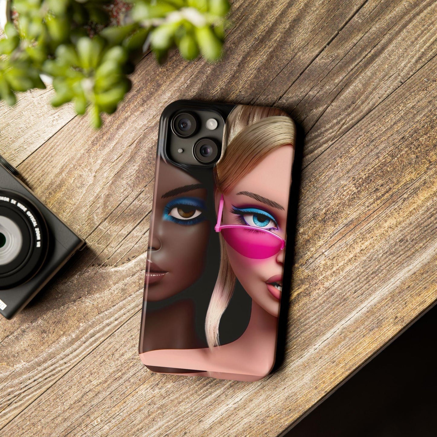Divas Besties Duo Slim Phone Cases - SmartHomeGoodies