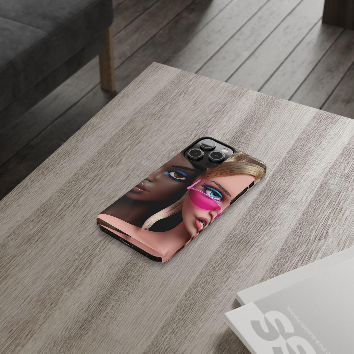 Divas Besties Duo Slim Phone Cases - SmartHomeGoodies