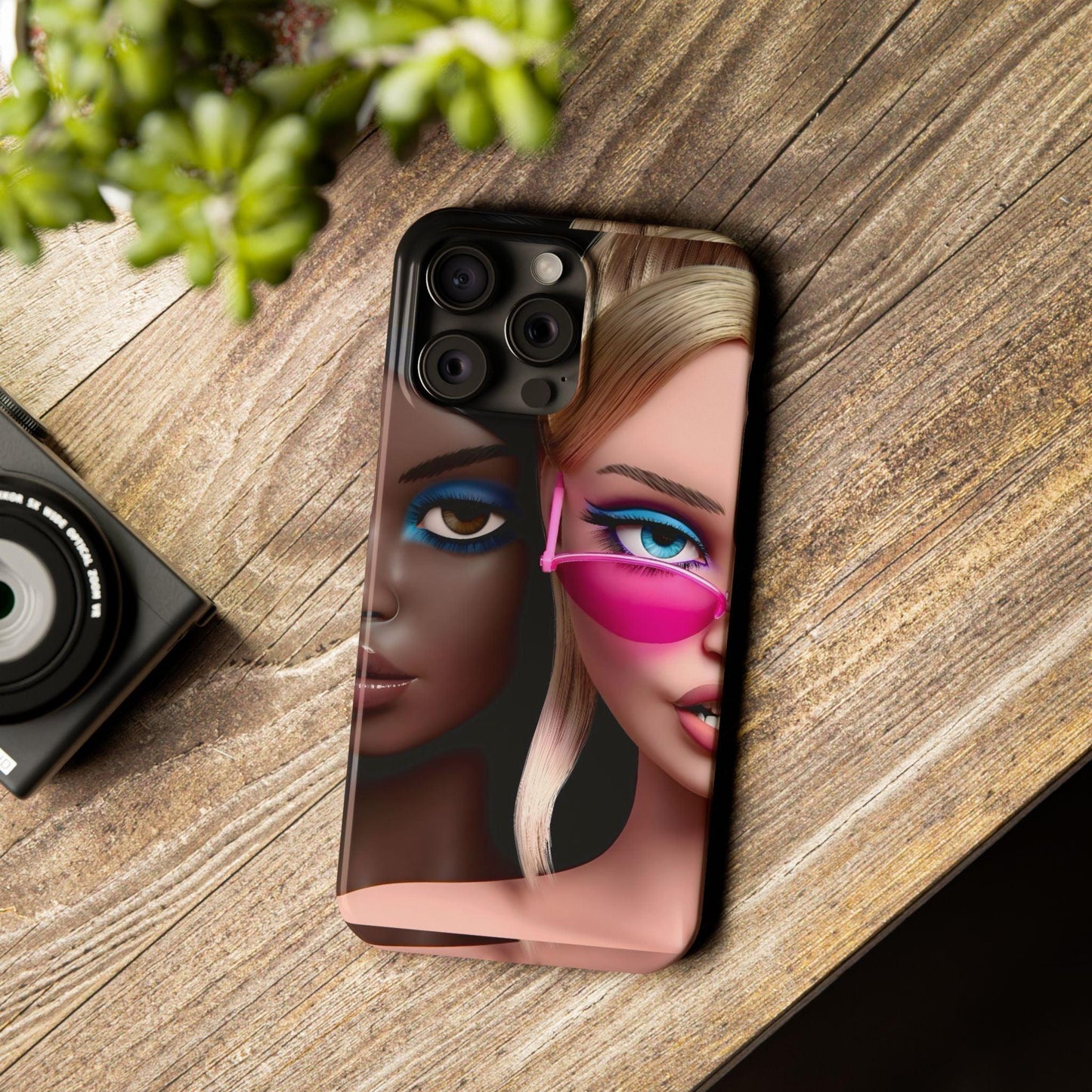 Divas Besties Duo Slim Phone Cases - SmartHomeGoodies