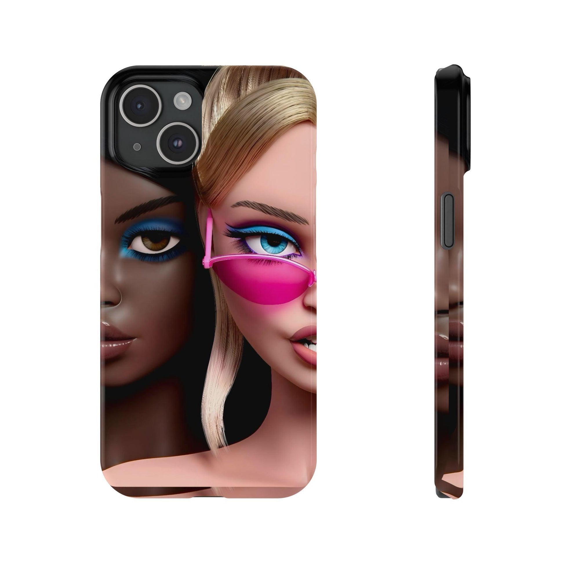 Divas Besties Duo Slim Phone Cases - SmartHomeGoodies