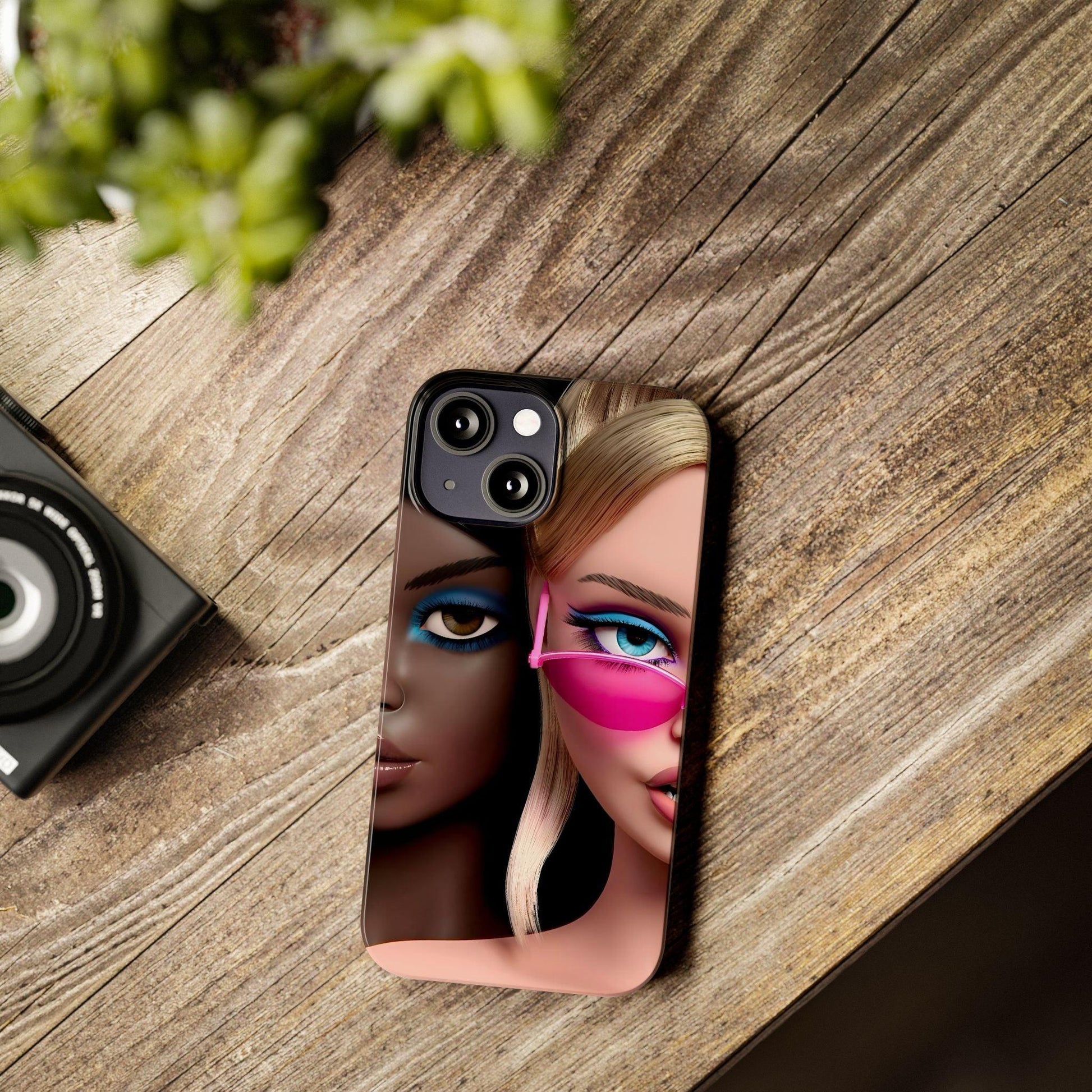 Divas Besties Duo Slim Phone Cases - SmartHomeGoodies