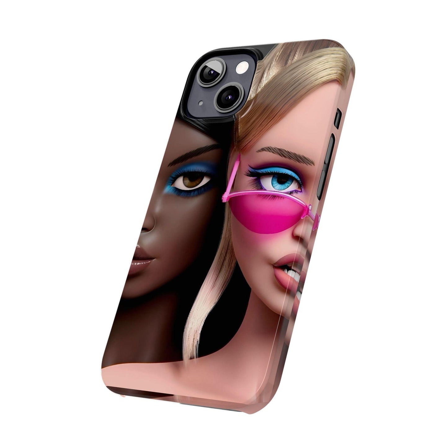 Divas Besties Duo Slim Phone Cases - SmartHomeGoodies