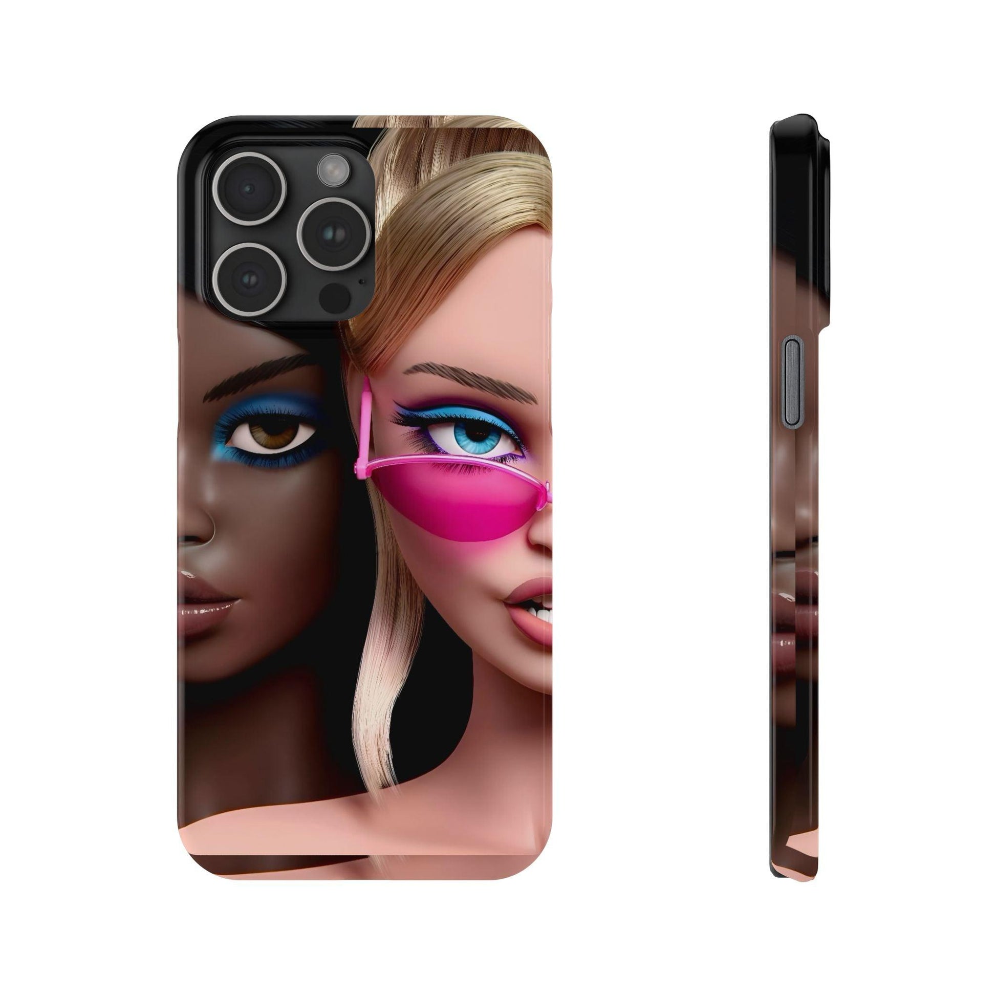Divas Besties Duo Slim Phone Cases - SmartHomeGoodies