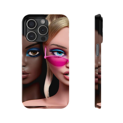 Divas Besties Duo Slim Phone Cases - SmartHomeGoodies