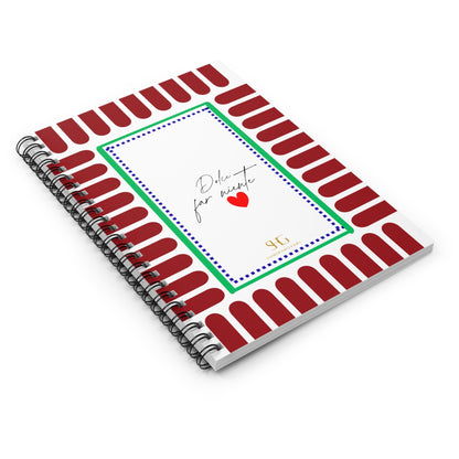 Dolce Far Niente Ruled Spiral Notebook - SmartHomeGoodies