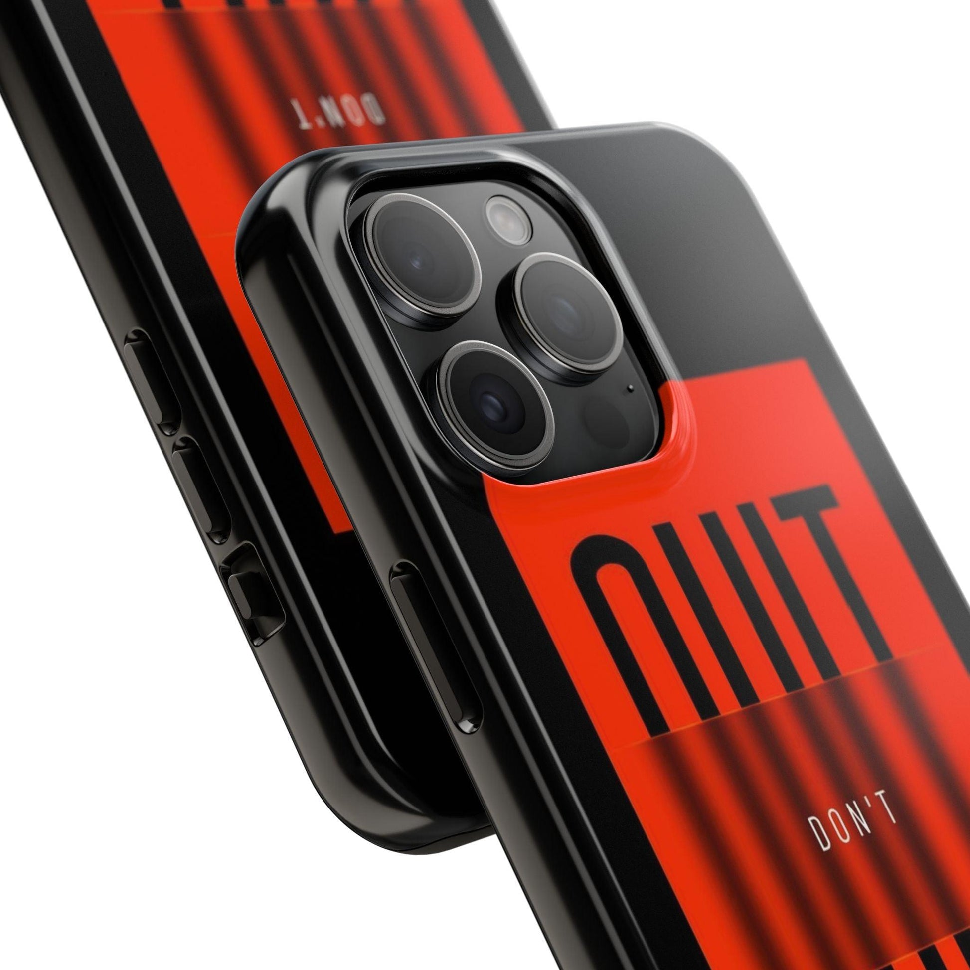 Don't Quit Tough iPhone Cases - SmartHomeGoodies