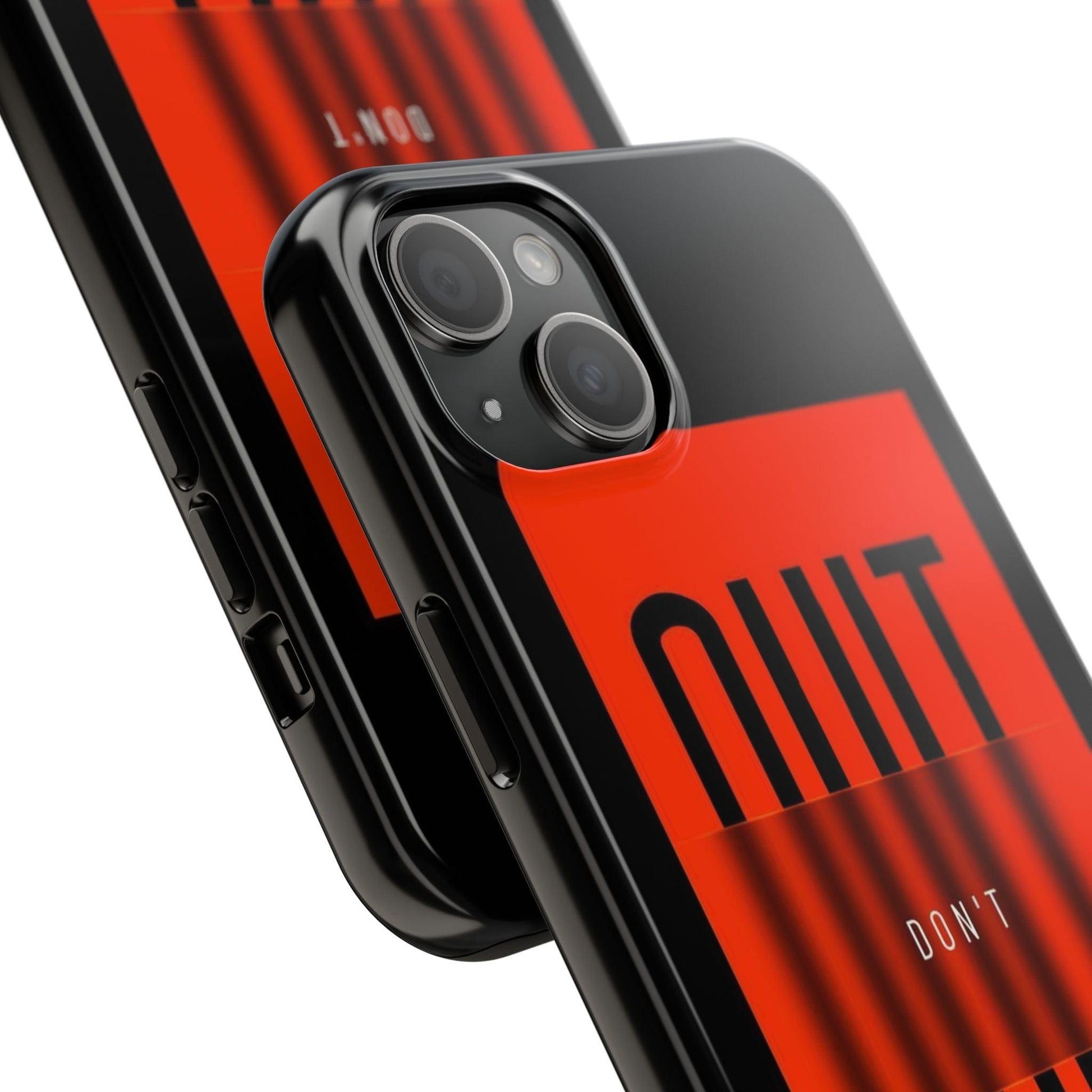Don't Quit Tough iPhone Cases - SmartHomeGoodies