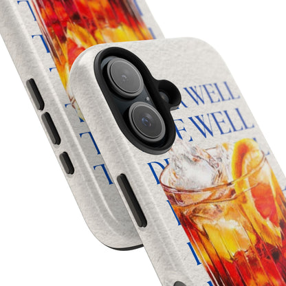 Drink Well Live Well iPhone Cases - SmartHomeGoodies