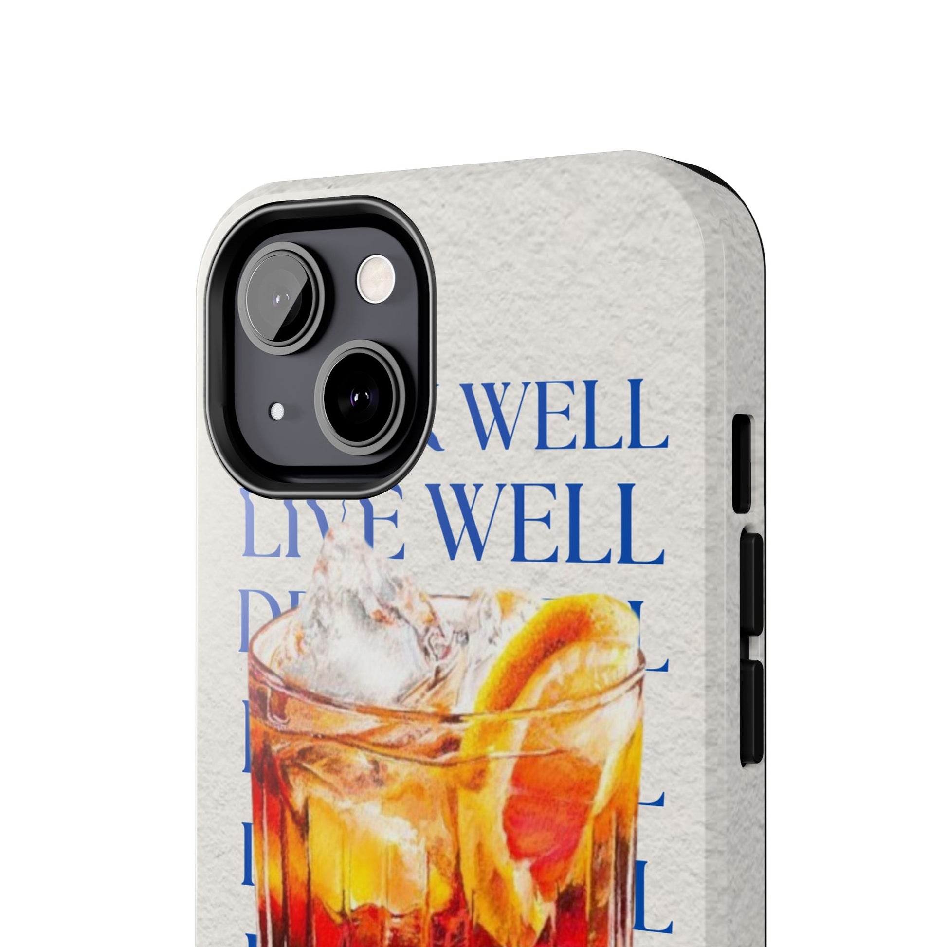Drink Well Live Well iPhone Cases - SmartHomeGoodies