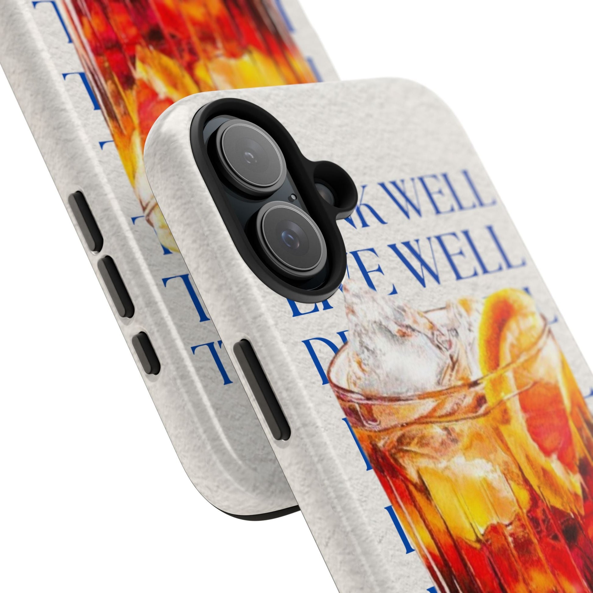 Drink Well Live Well iPhone Cases - SmartHomeGoodies