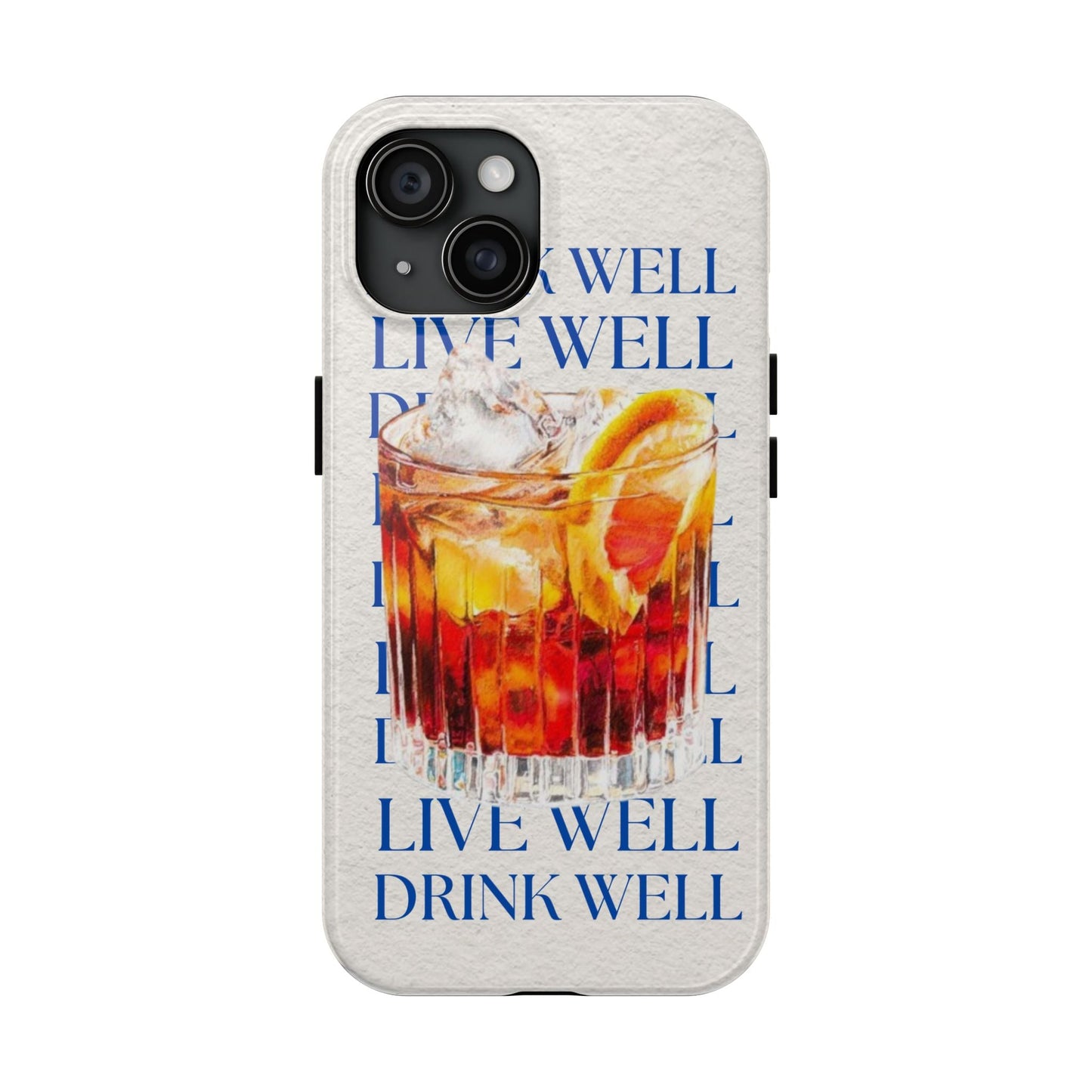 Drink Well Live Well iPhone Cases - SmartHomeGoodies