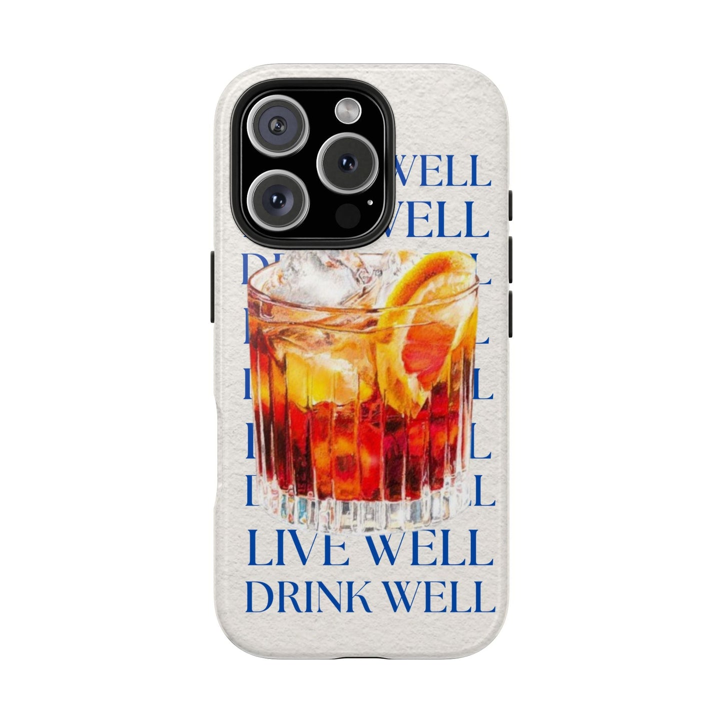 Drink Well Live Well iPhone Cases - SmartHomeGoodies