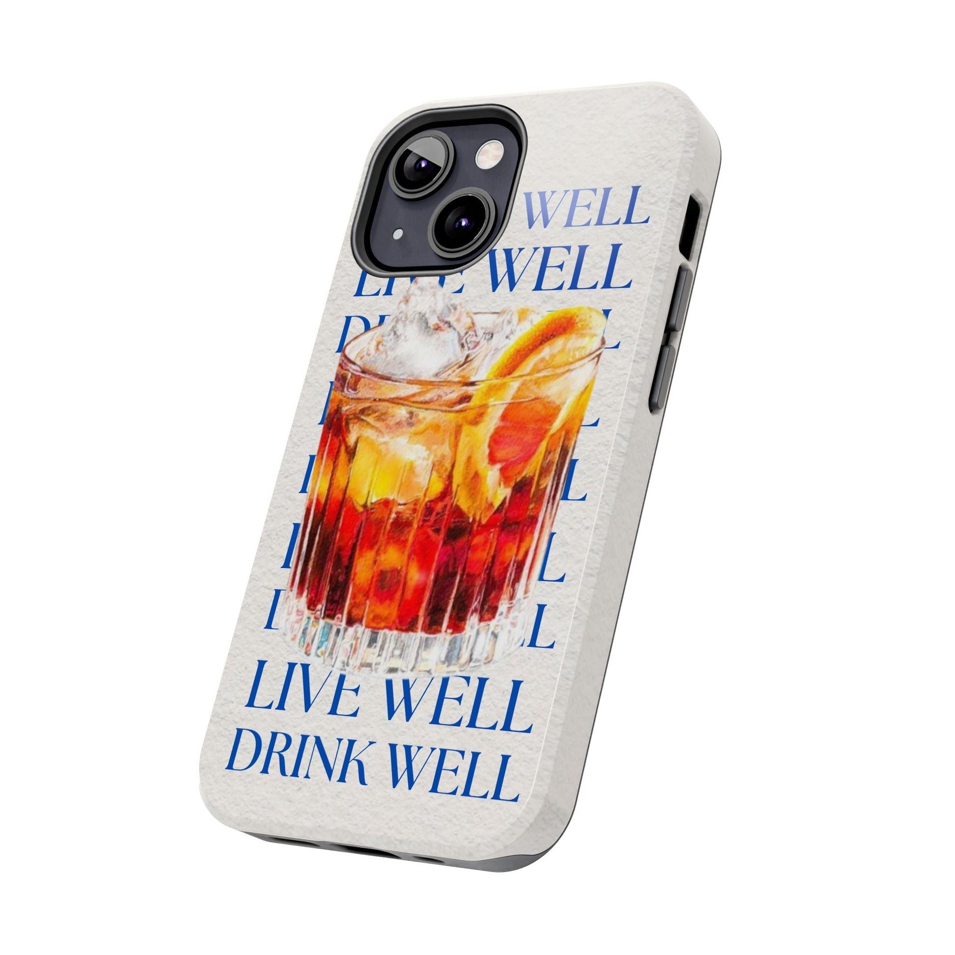 Drink Well Live Well iPhone Cases - SmartHomeGoodies