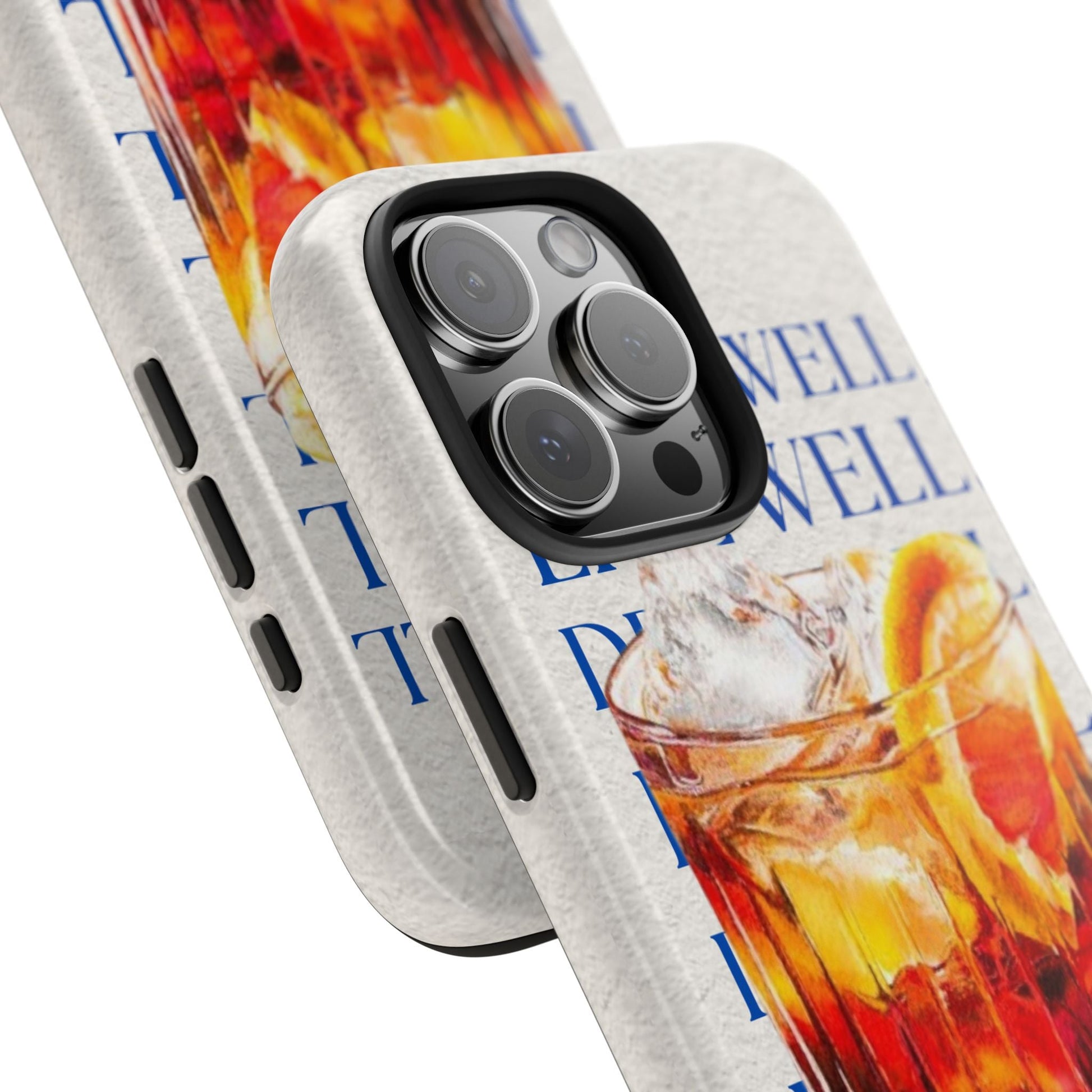 Drink Well Live Well iPhone Cases - SmartHomeGoodies