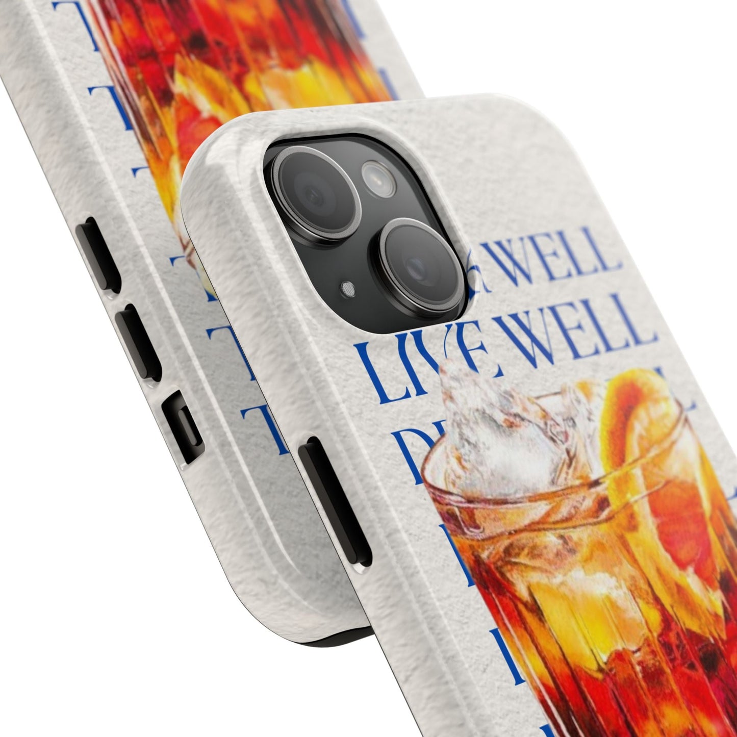 Drink Well Live Well iPhone Cases - SmartHomeGoodies