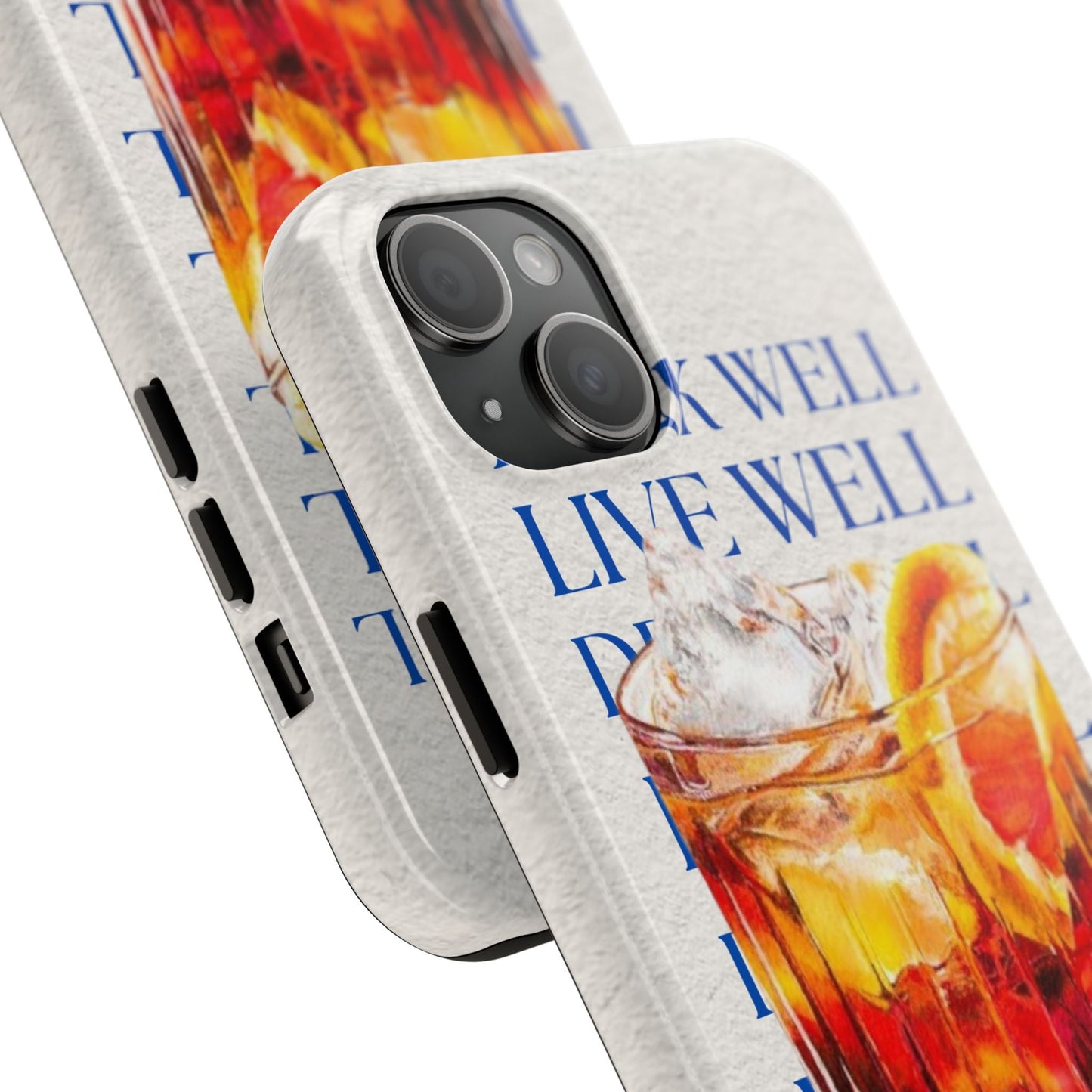 Drink Well Live Well iPhone Cases - SmartHomeGoodies