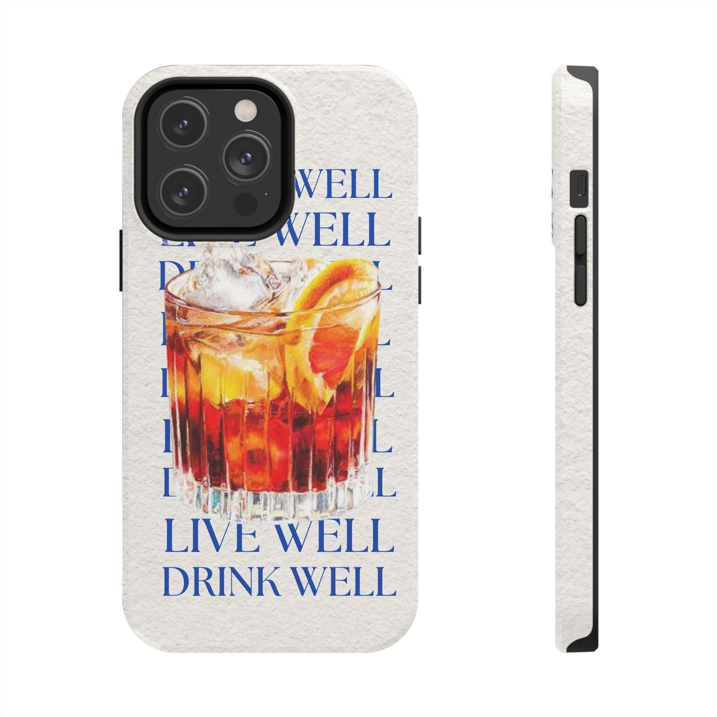 Drink Well Live Well iPhone Cases - SmartHomeGoodies