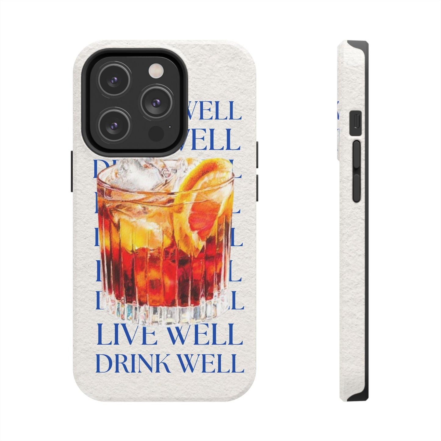 Drink Well Live Well iPhone Cases - SmartHomeGoodies