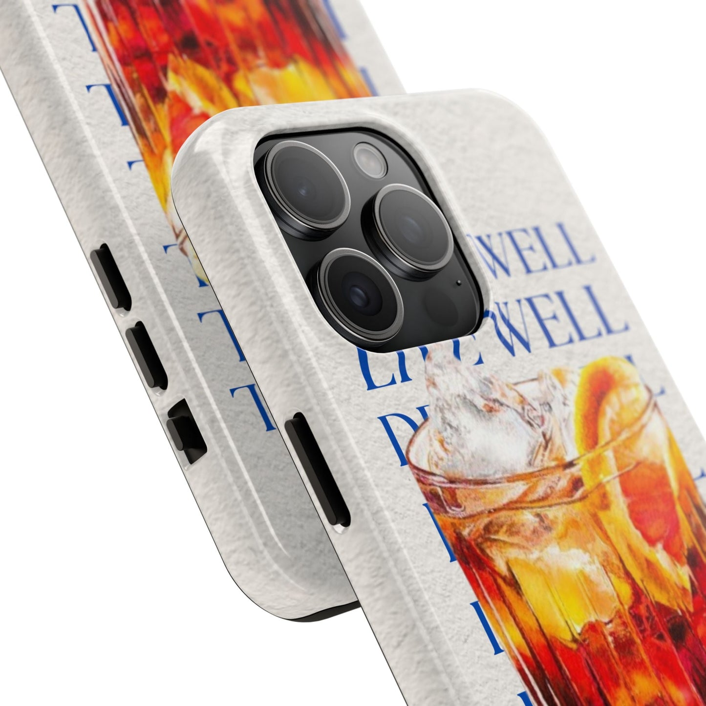 Drink Well Live Well iPhone Cases - SmartHomeGoodies