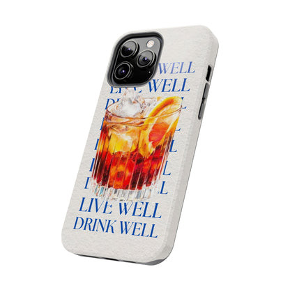 Drink Well Live Well iPhone Cases - SmartHomeGoodies