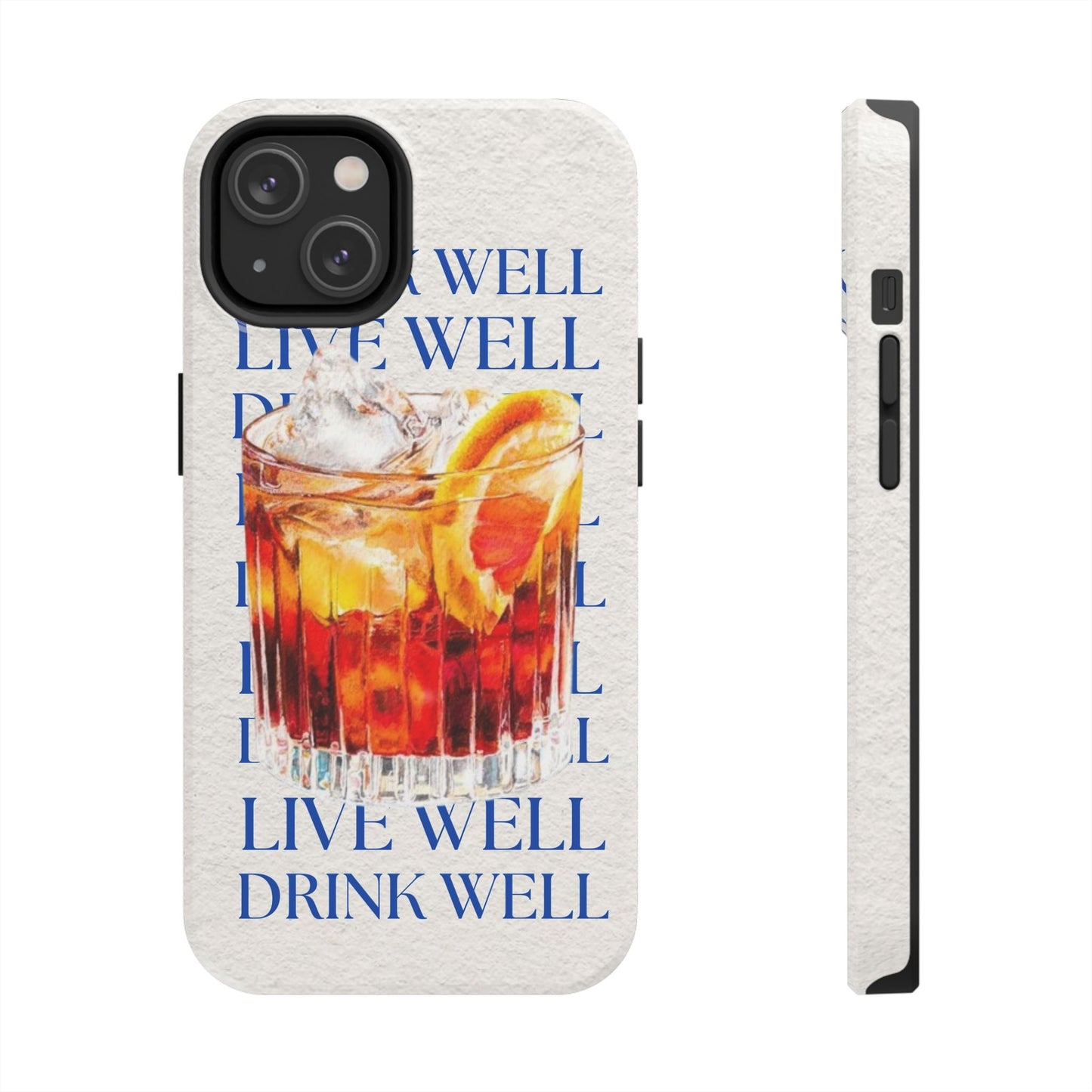 Drink Well Live Well iPhone Cases - SmartHomeGoodies