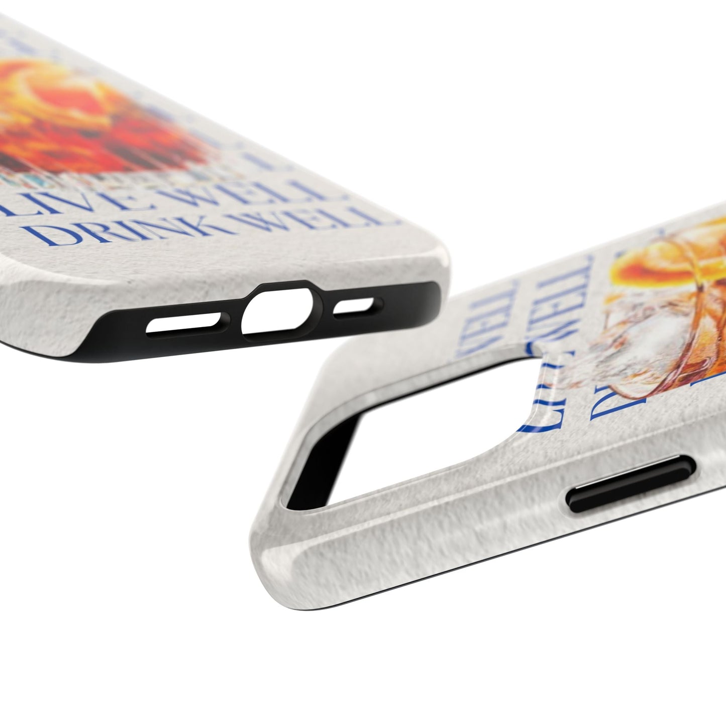 Drink Well Live Well iPhone Cases - SmartHomeGoodies