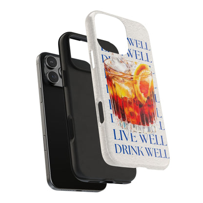 Drink Well Live Well iPhone Cases - SmartHomeGoodies