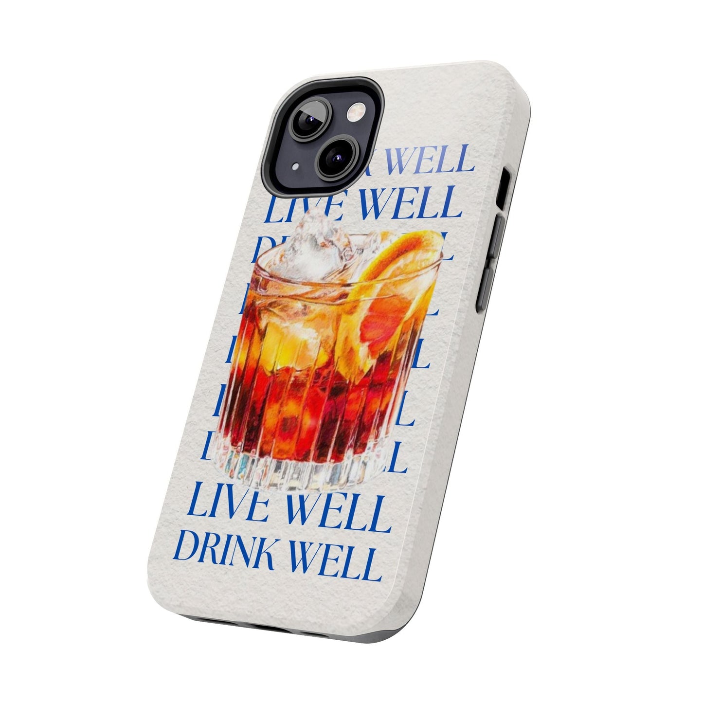 Drink Well Live Well iPhone Cases - SmartHomeGoodies
