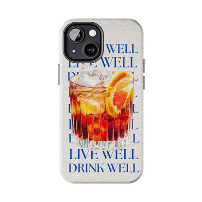 Drink Well Live Well iPhone Cases - SmartHomeGoodies