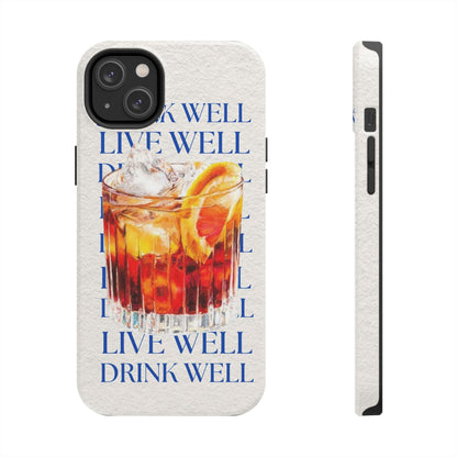 Drink Well Live Well iPhone Cases - SmartHomeGoodies
