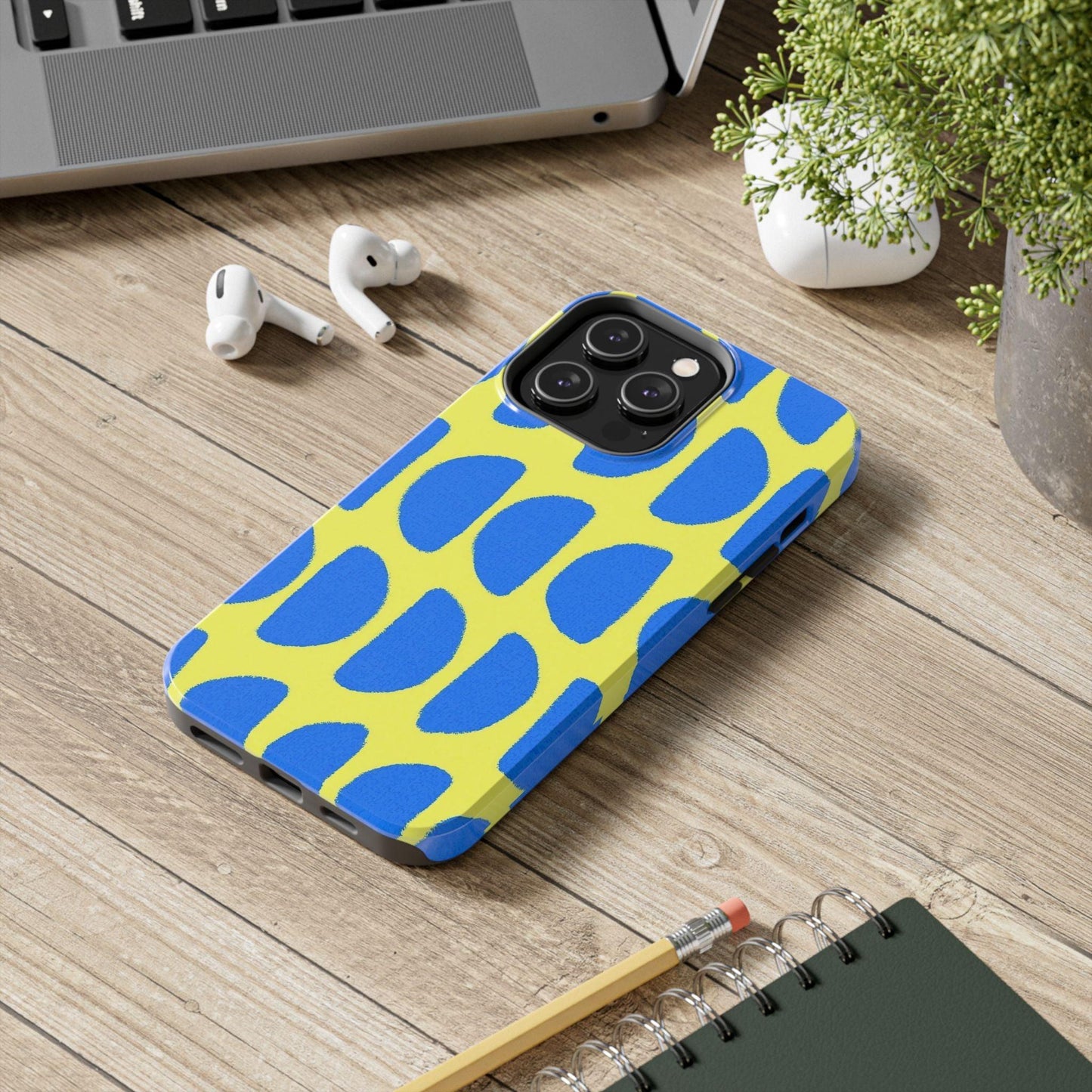 Electric Half - Moons Tough iPhone Cases - SmartHomeGoodies