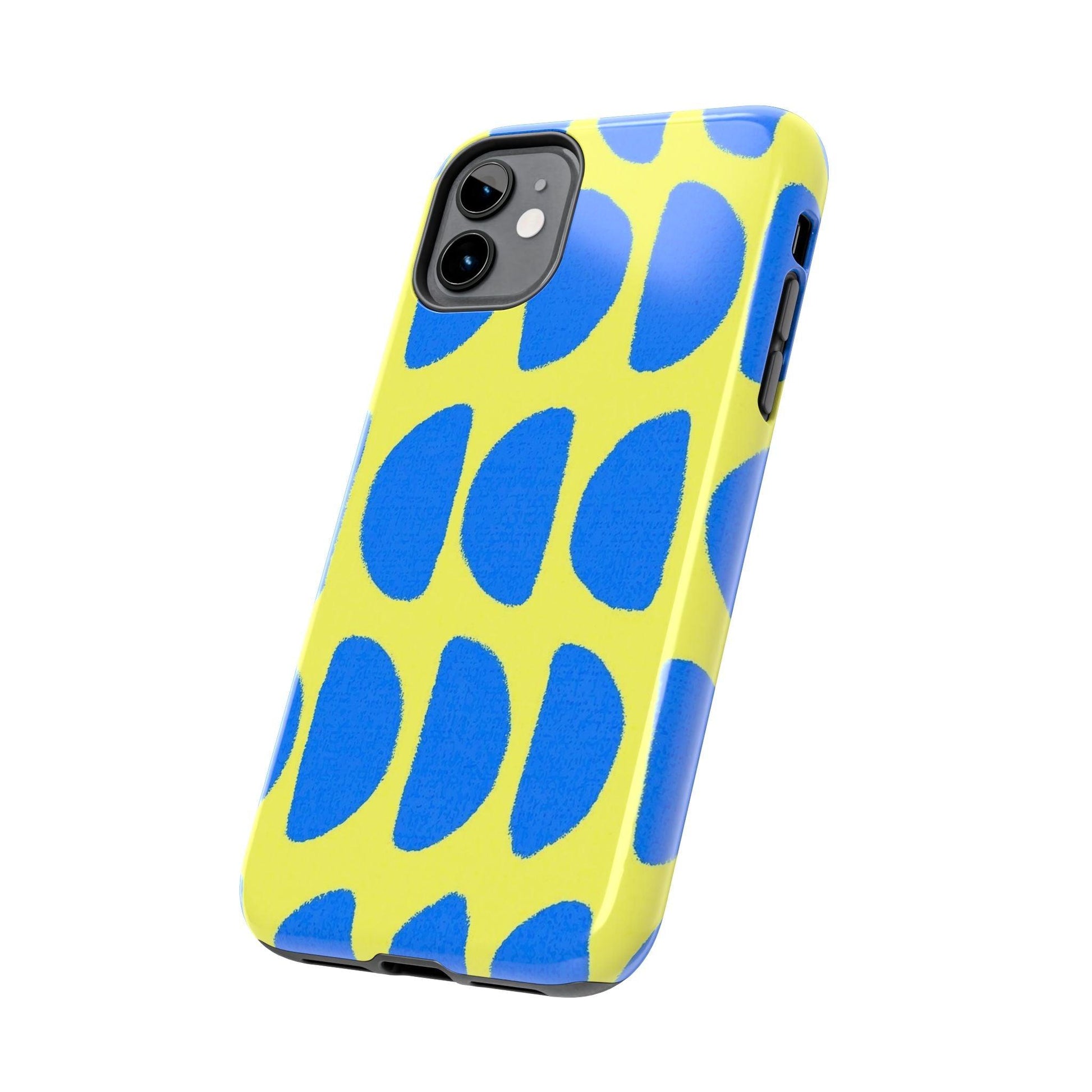 Electric Half - Moons Tough iPhone Cases - SmartHomeGoodies