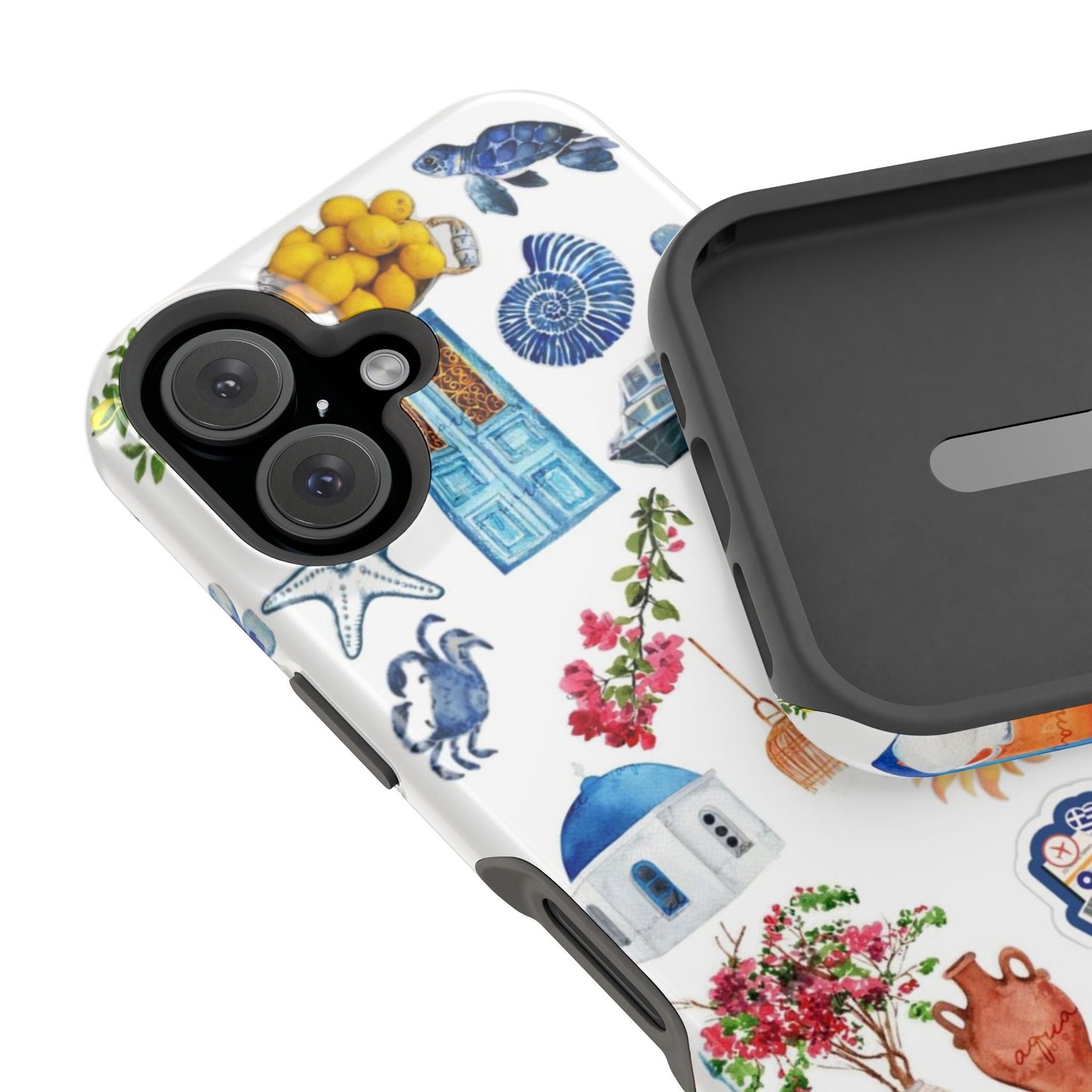 Elegant Greek Village Magnetic Tough Cases - Ideal for Travel Lovers - SmartHomeGoodies