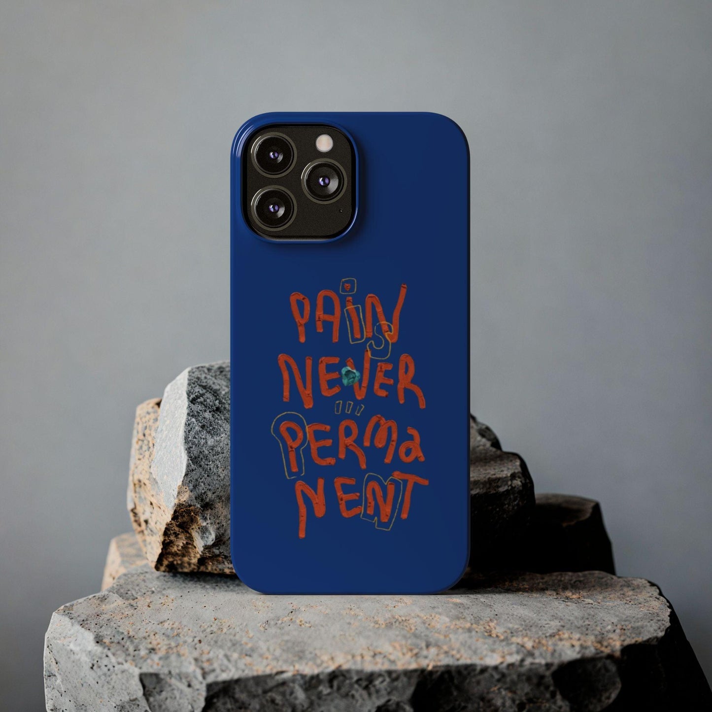 Enduring Hope: Pain is Never Permanent iPhone Cases - SmartHomeGoodies