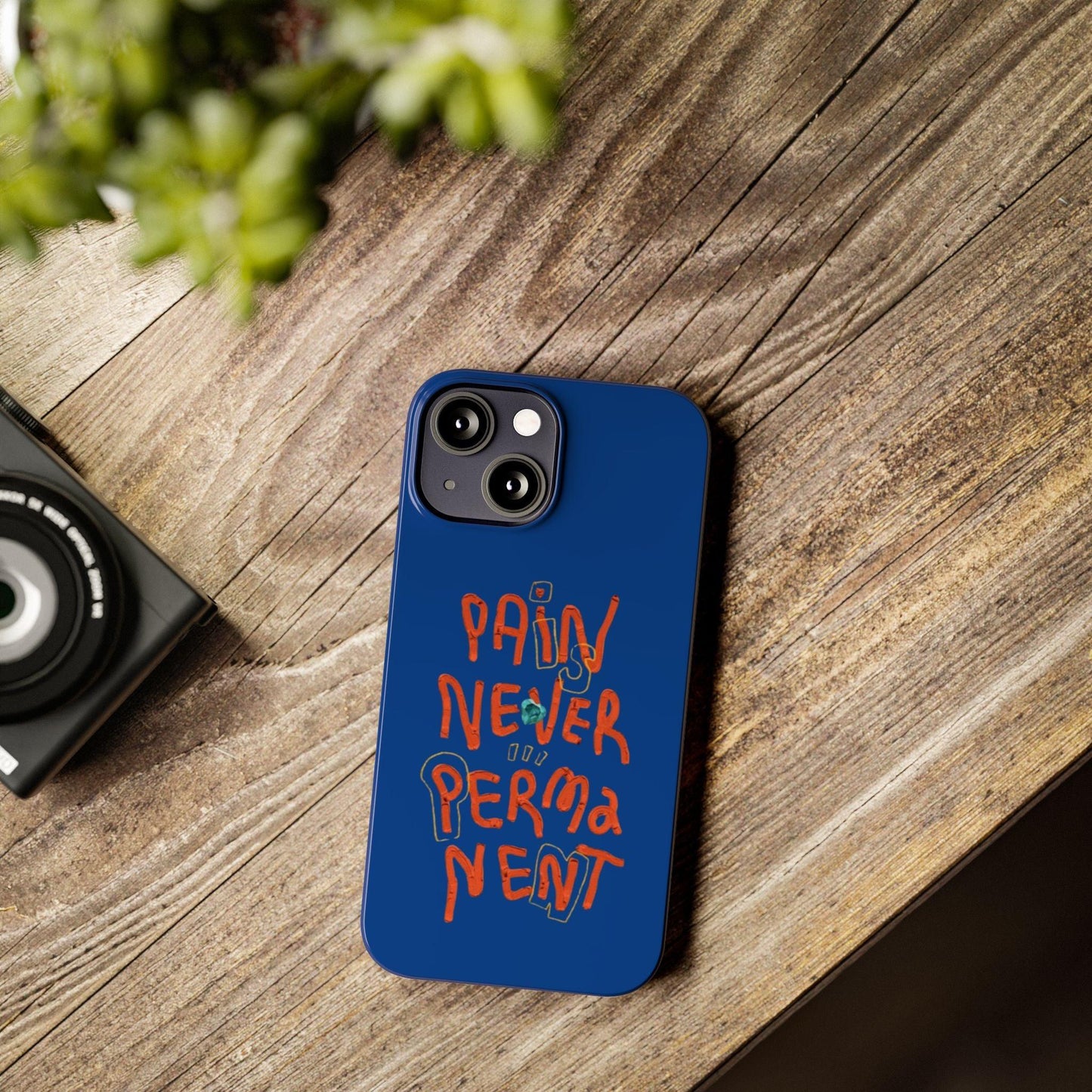 Enduring Hope: Pain is Never Permanent iPhone Cases - SmartHomeGoodies