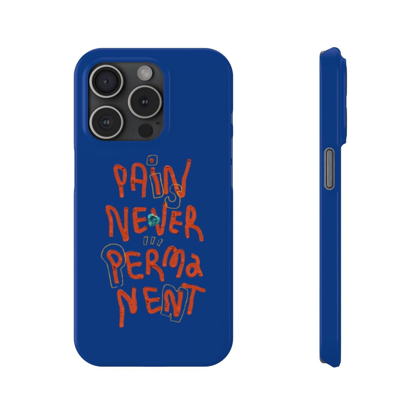 Enduring Hope: Pain is Never Permanent iPhone Cases - SmartHomeGoodies