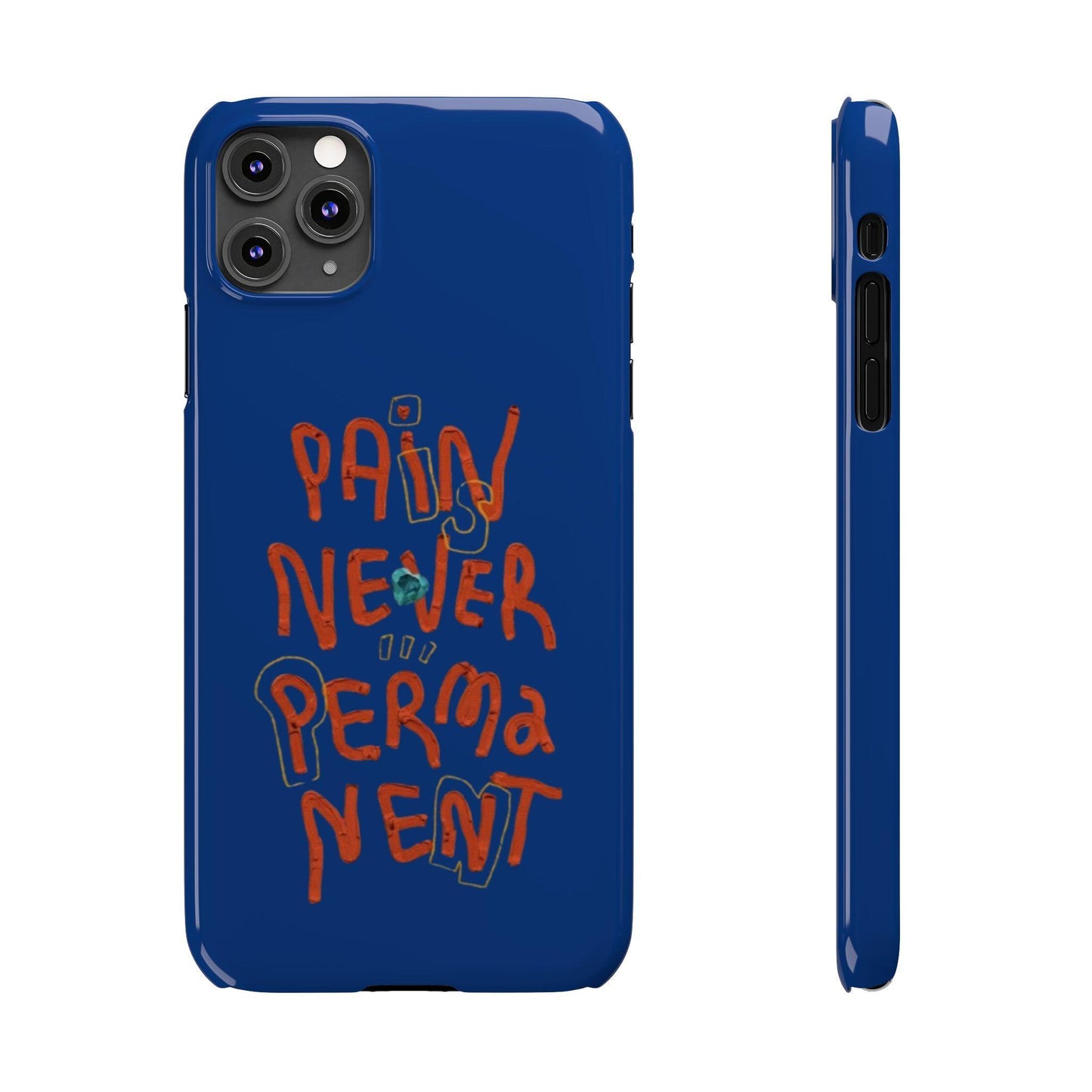 Enduring Hope: Pain is Never Permanent iPhone Cases - SmartHomeGoodies