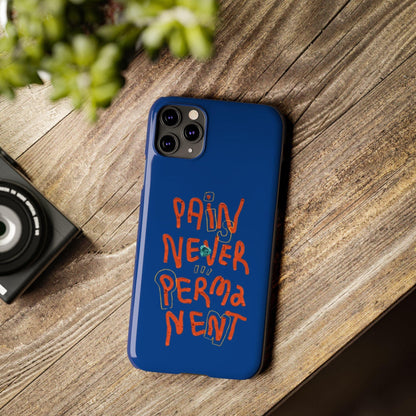 Enduring Hope: Pain is Never Permanent iPhone Cases - SmartHomeGoodies