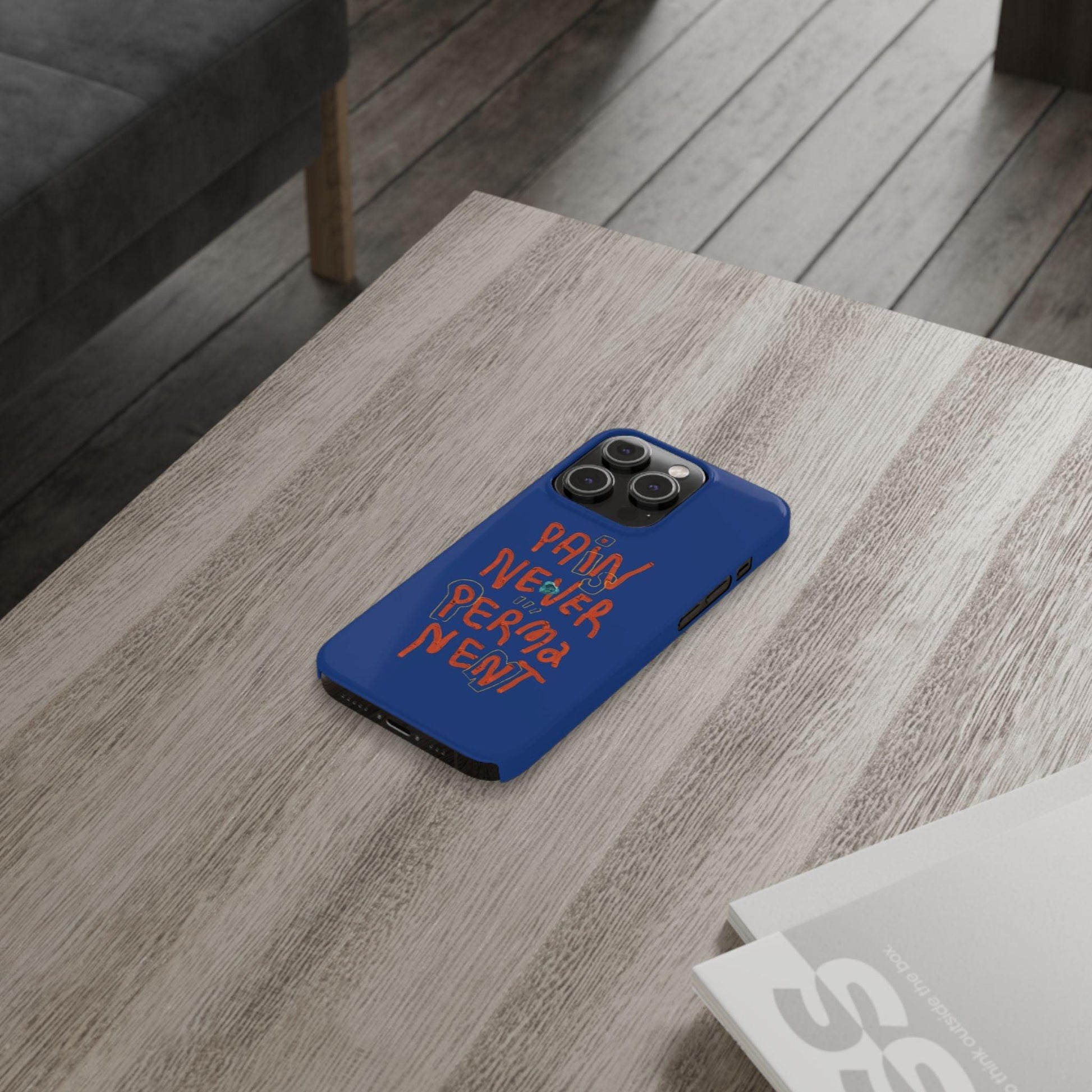 Enduring Hope: Pain is Never Permanent iPhone Cases - SmartHomeGoodies