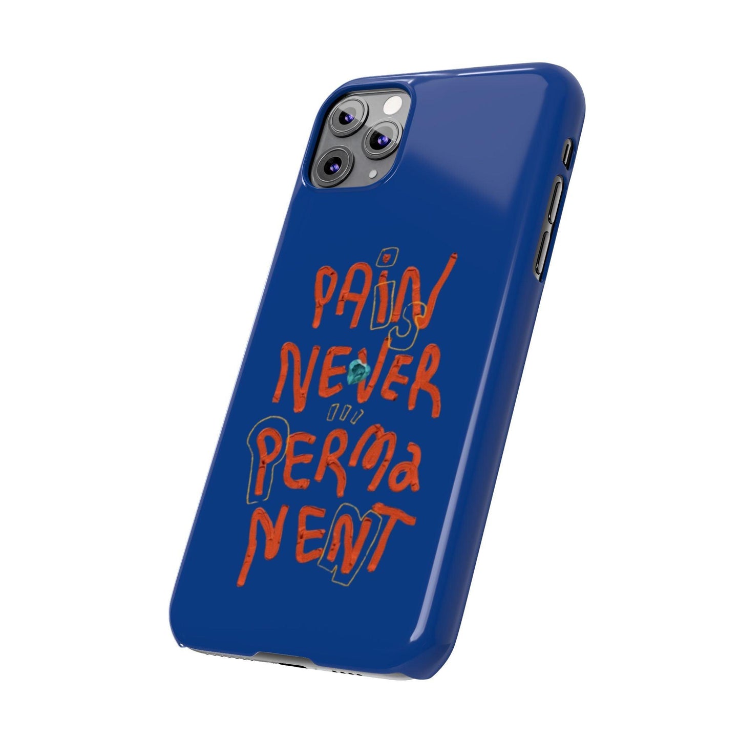 Enduring Hope: Pain is Never Permanent iPhone Cases - SmartHomeGoodies