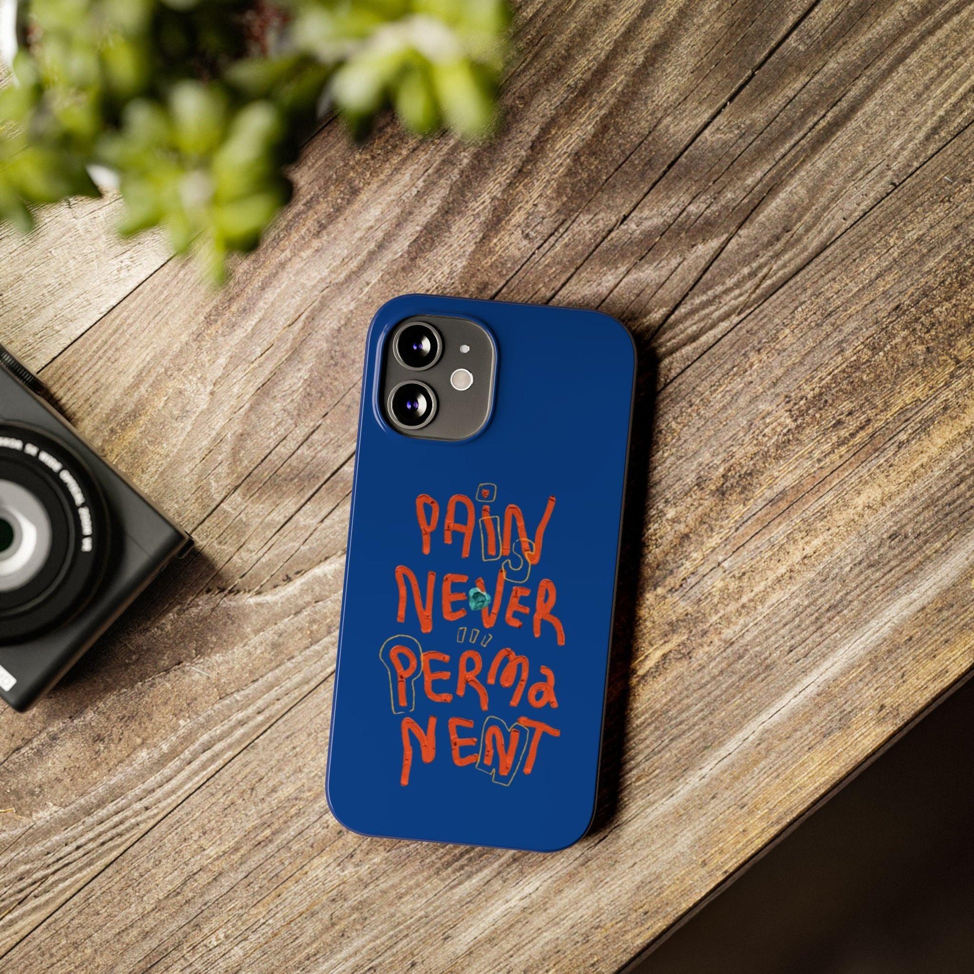 Enduring Hope: Pain is Never Permanent iPhone Cases - SmartHomeGoodies