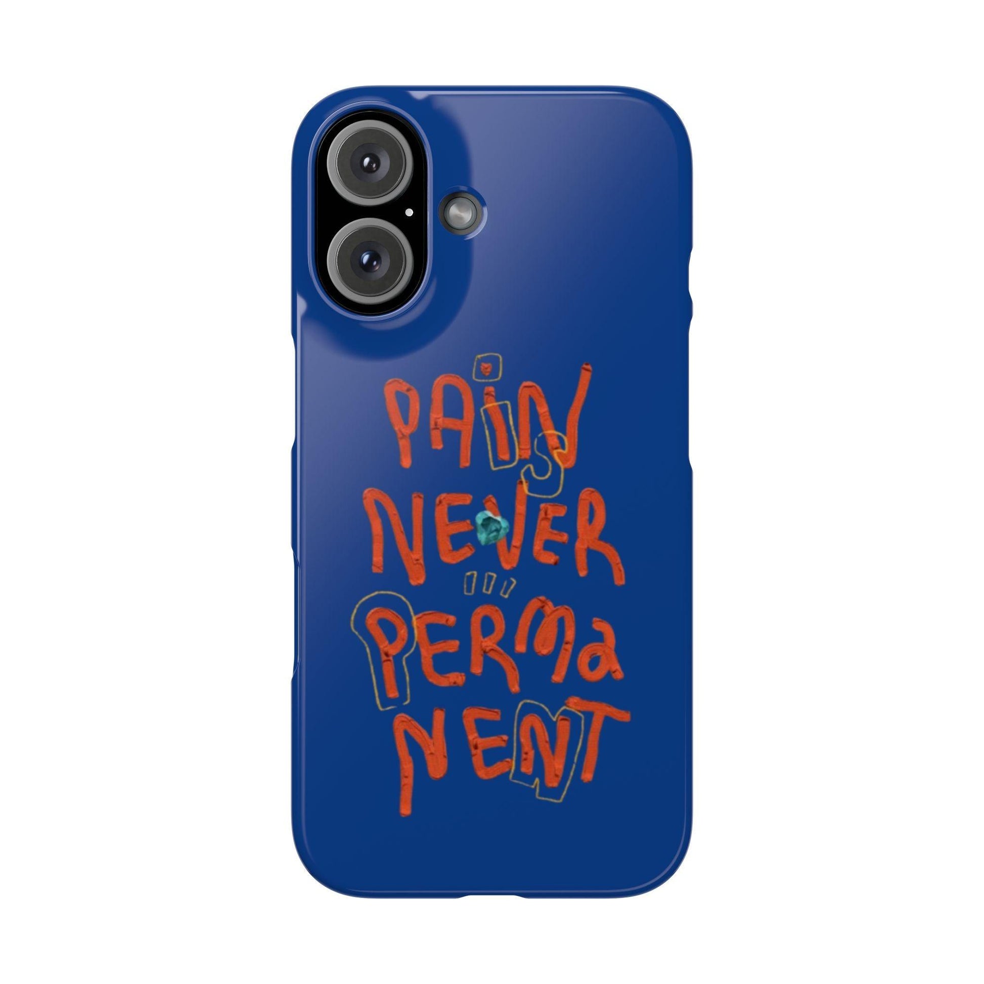 Enduring Hope: Pain is Never Permanent iPhone Cases - SmartHomeGoodies