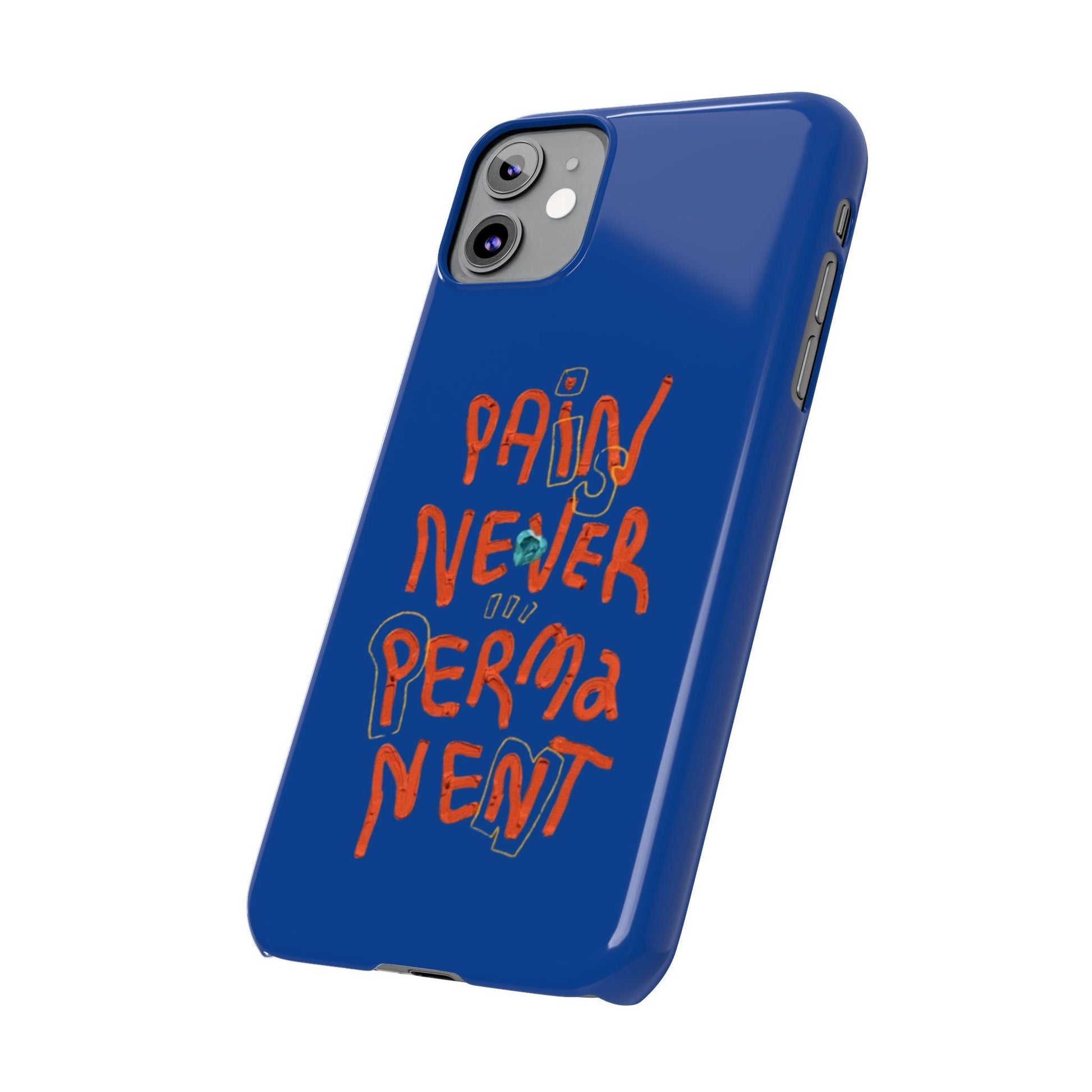 Enduring Hope: Pain is Never Permanent iPhone Cases - SmartHomeGoodies