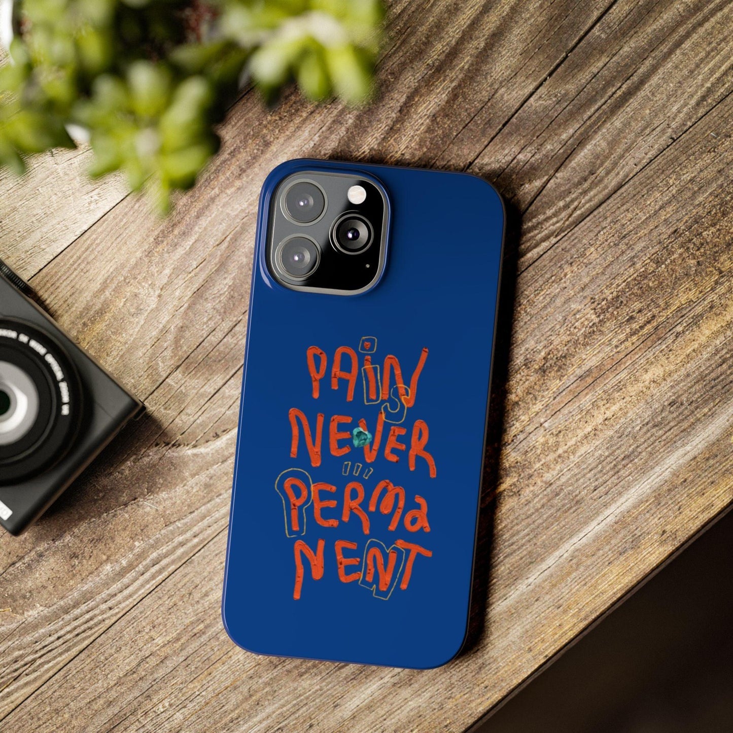 Enduring Hope: Pain is Never Permanent iPhone Cases - SmartHomeGoodies