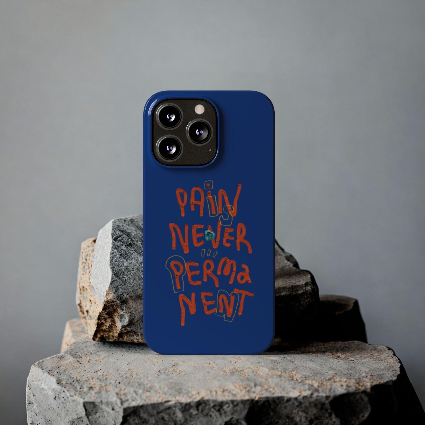 Enduring Hope: Pain is Never Permanent iPhone Cases - SmartHomeGoodies