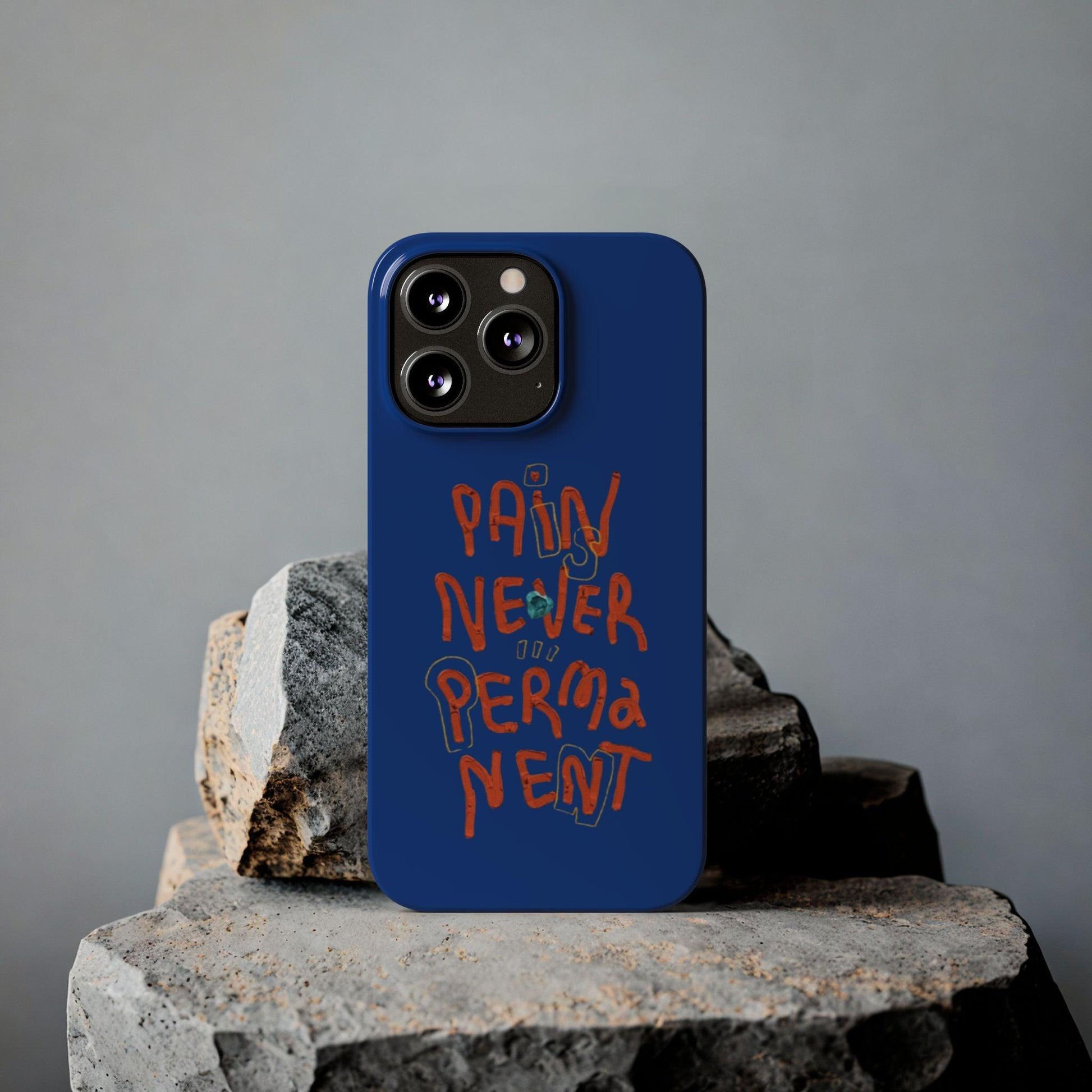 Enduring Hope: Pain is Never Permanent iPhone Cases - SmartHomeGoodies