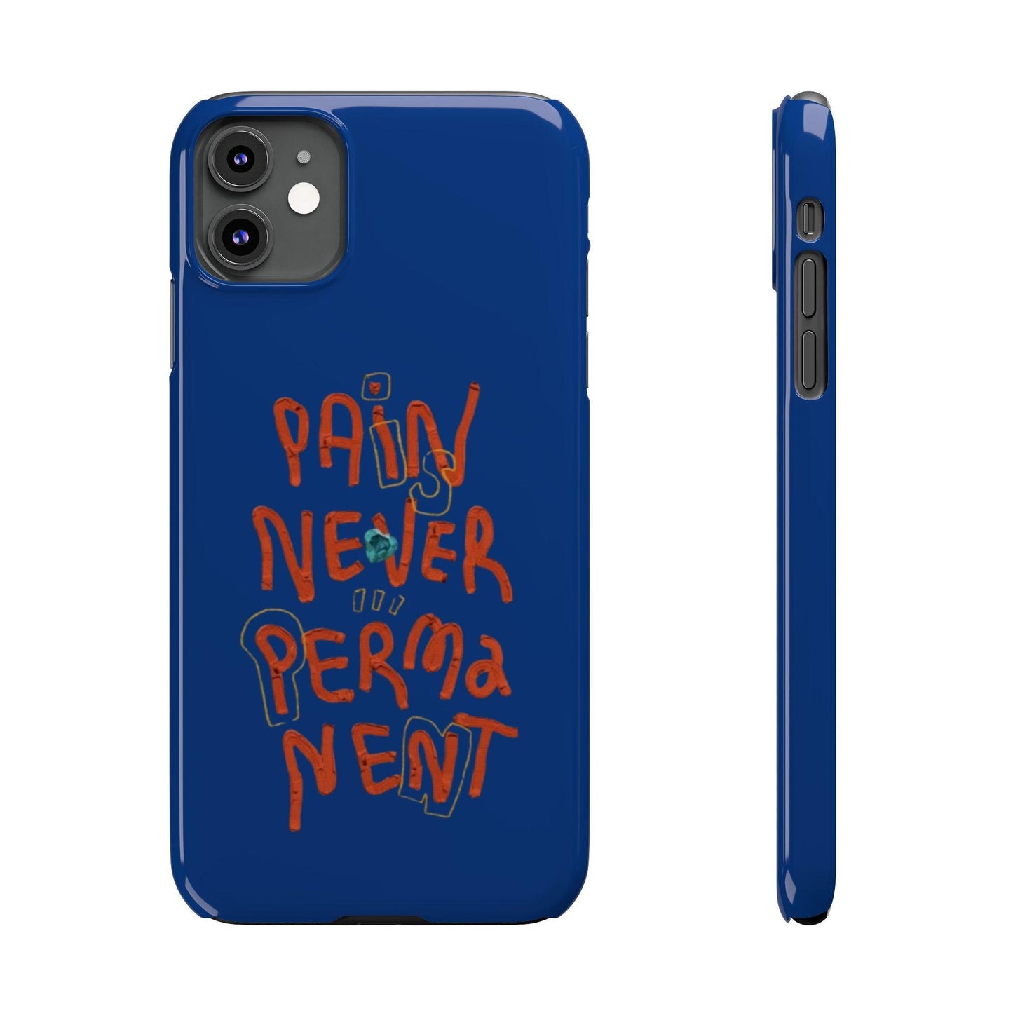 Enduring Hope: Pain is Never Permanent iPhone Cases - SmartHomeGoodies