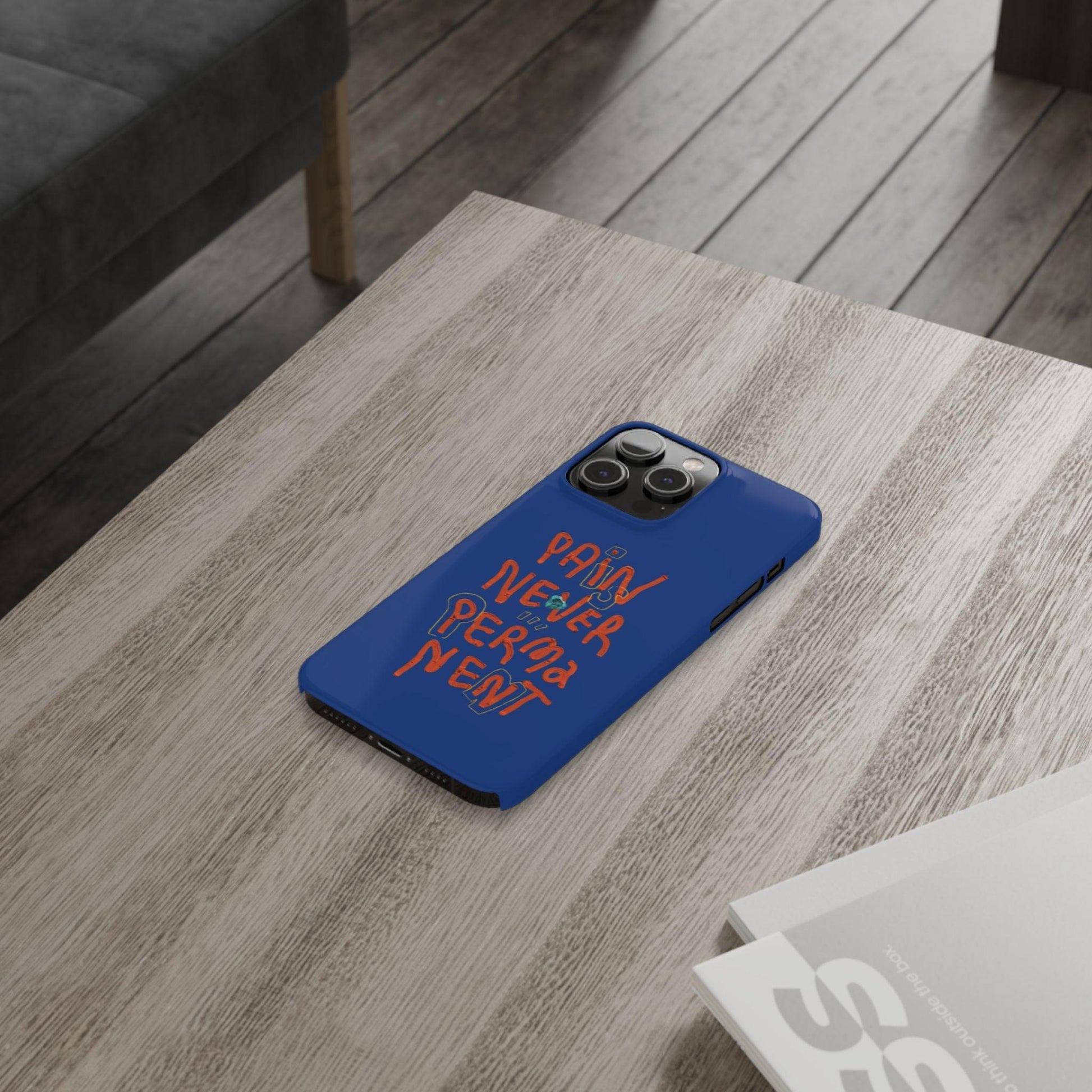Enduring Hope: Pain is Never Permanent iPhone Cases - SmartHomeGoodies
