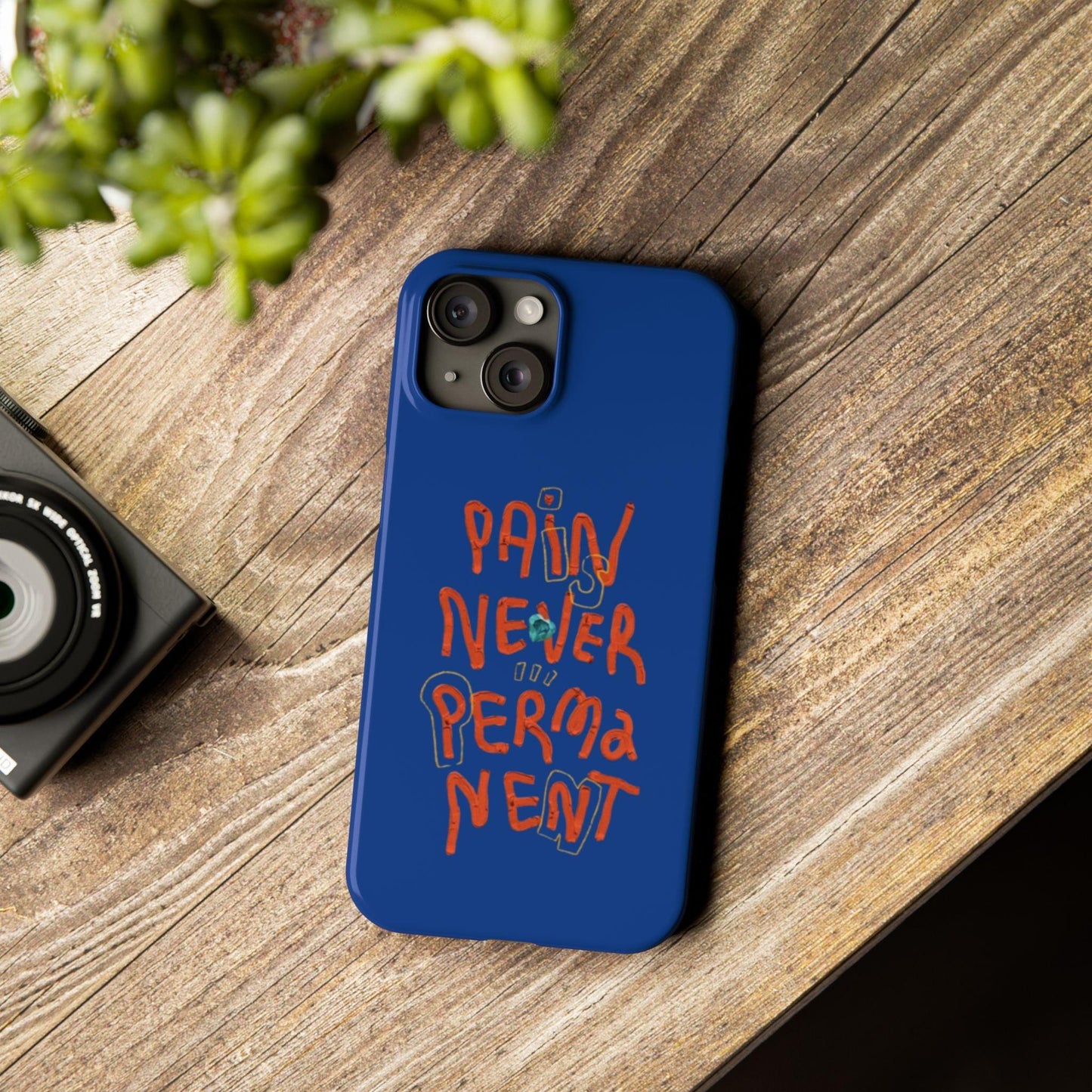Enduring Hope: Pain is Never Permanent iPhone Cases - SmartHomeGoodies