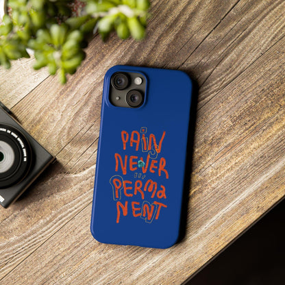 Enduring Hope: Pain is Never Permanent iPhone Cases - SmartHomeGoodies